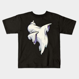 Halloween Dabbing Ghost Kids T-Shirt